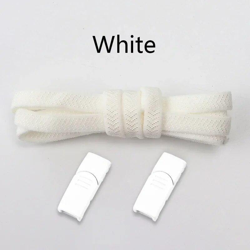 1 пара новых кроссовок на эластичной шнуровке для взрослых и детей, шнурки с магнитным замком, 8 мм, без завязок, плоские шнурки без завязок, аксессуары для обуви