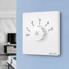 Adjustable Ceiling Fan Speed Control Switch Wall Button Dimmer Switch Electronics Mechanical Rotary-On/Off Switch 220V