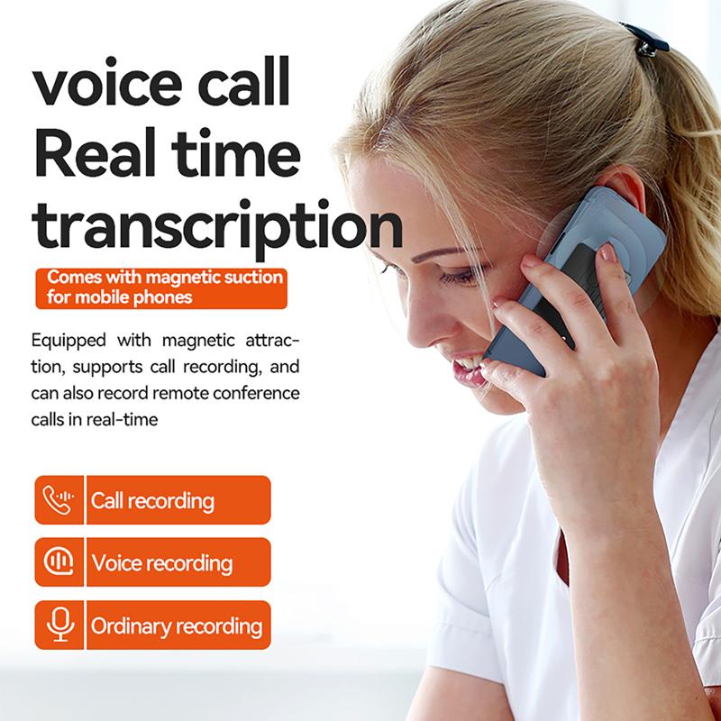 ChatGPT-4 AI Voice Recorder 189 Language Translations Noise Reduction Intelligent Voice Recorder for International Exchange