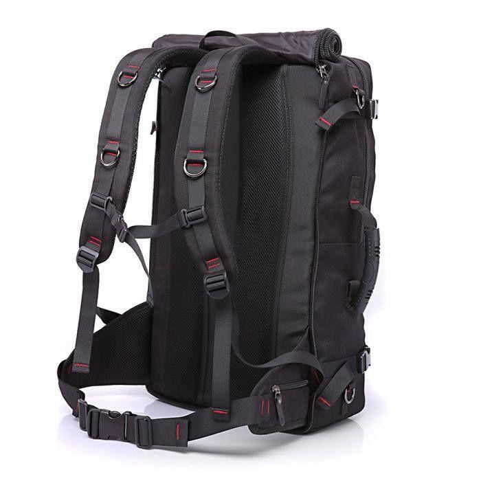 Sac à dos moto - Bagtecs HK4 - 45L - Nylon balistique 1680D - Hydrofuge - Convertible en sacoche