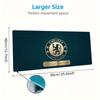 Chelsea F Custom Name Large Size Mouse Pad Large Gaming Table Cushion Non-slip Laptop Tablet Big Mousepad XXL Mat Mini PC Playmat With Lock edge
