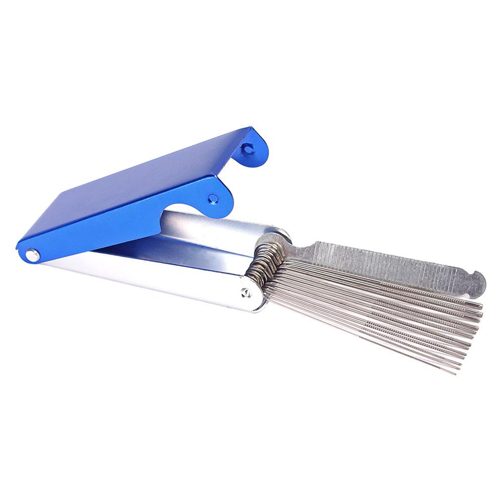 Portable DIY Guitar Repair Tools Box Guitar Nut Slotting File Saw Rods Slot Filing Set Luthier Replacement Accessories