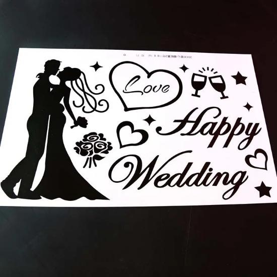 Наклейка Bobo Ball С Днем Рождения Прозрачные пузырьковые шары Аксессуары Украшения для свадебной вечеринки Детский праздник Подарки на День святого Валентина