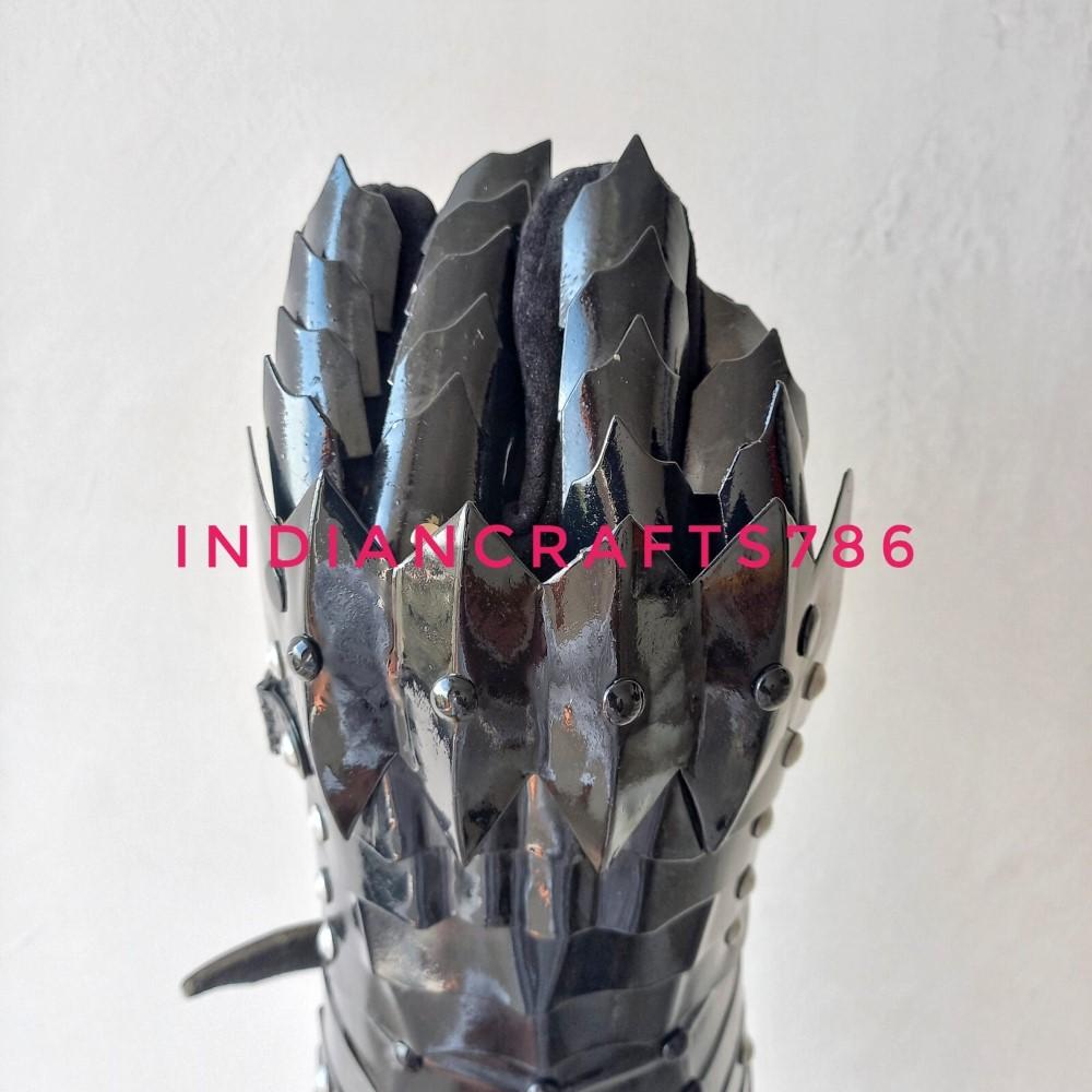 Medieval Steel Nazgul Gloves Costume Gauntlets Armor
