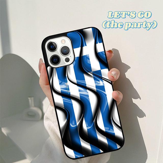 Осенняя Греция Греческий флаг Чехол для телефона Cover для iPhone 17 Air 16 16e 15 12 11 13 14 Pro Max Apple Plus Coque