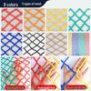 Colorful Children's Safety Net for Balcony & Stairs - Nylon Fall Protection & Decorative Fence