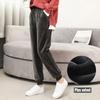 Velvet Sweatpants Women Plus Velvet Warm Pants Autumn and Winter Double-sided Velvet High Waist Harem Women's Trousers