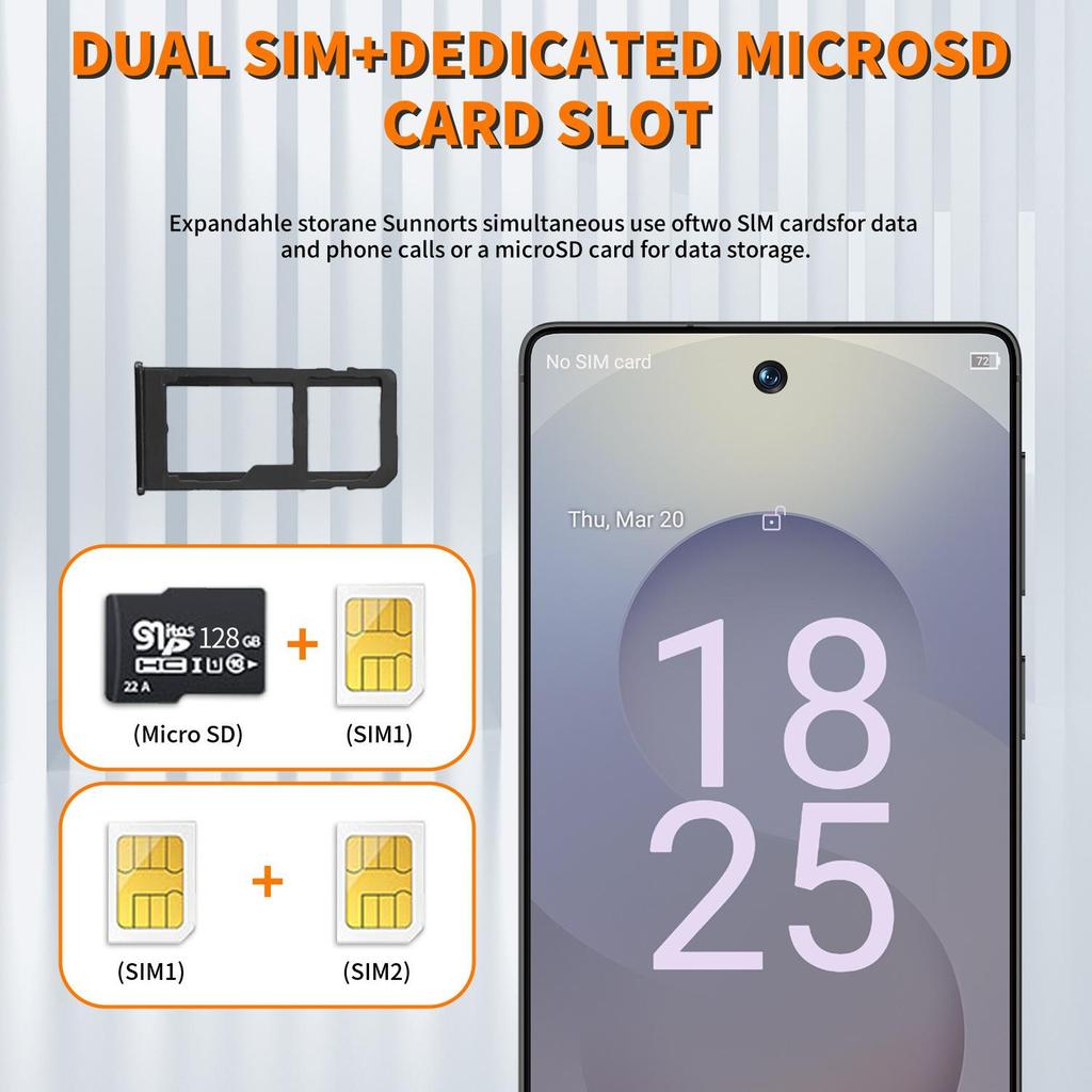 Android-смартфон S25 Ultra 5G, 7,3 дюйма, 16 ГБ ОЗУ, 1 ТБ памяти