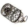 Brush Gold Vintage Candle Holder European Retro Hanging Candle Lantern  Party Ambience