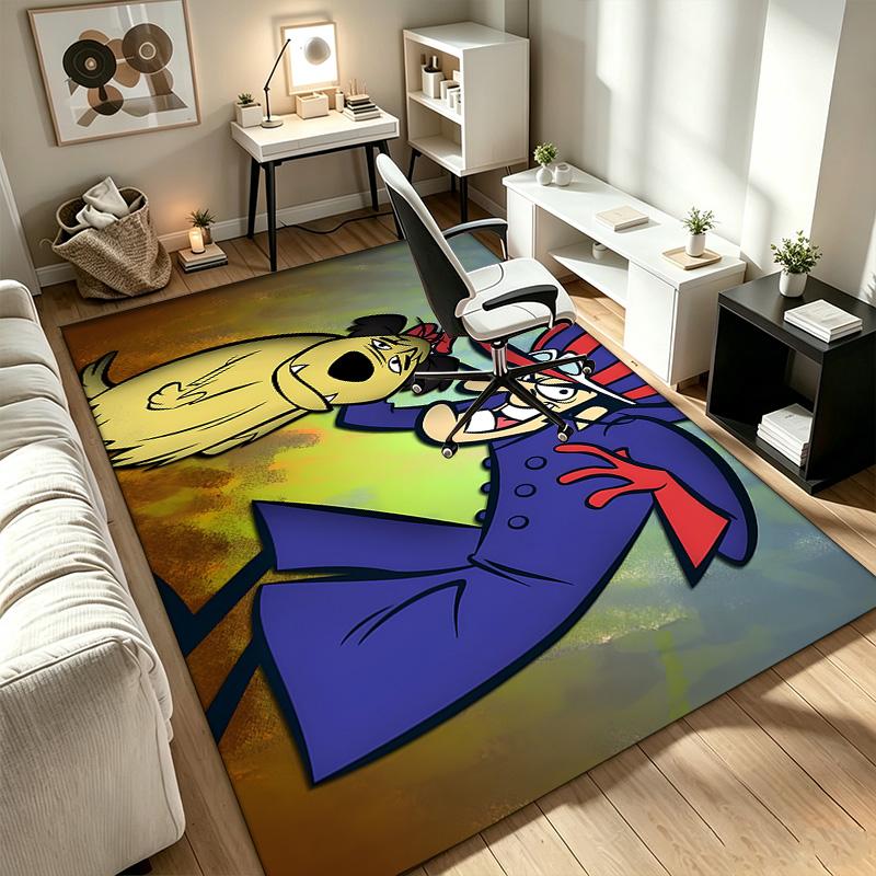 Muttley A rug suitable for office chair areas living rooms and computer desks perfect for home offices and an ideal holiday gift