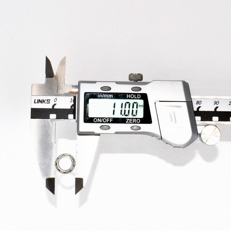 MR117-2,5 Миниатюрный подшипник из хромированной стали, 10 шт. 7*11*2,5(мм)