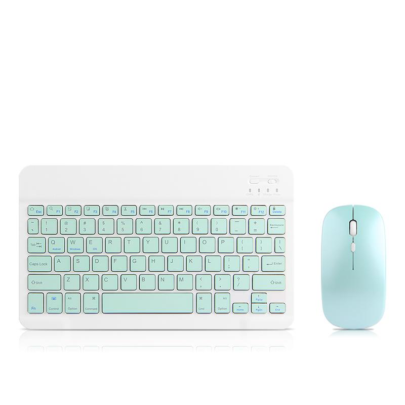 Беспроводная Bluetooth-клавиатура и мышь для Android iOS Windows Phone Tablet iPad Air Pro Pad для Xiaomi Redmi Pad/Mi Pad 5 Pro/4 Plus Tablet