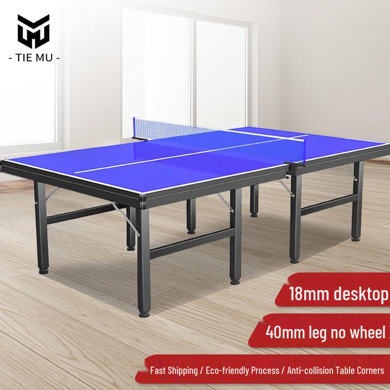 Tiemu Foldable Indoor Table Tennis Table