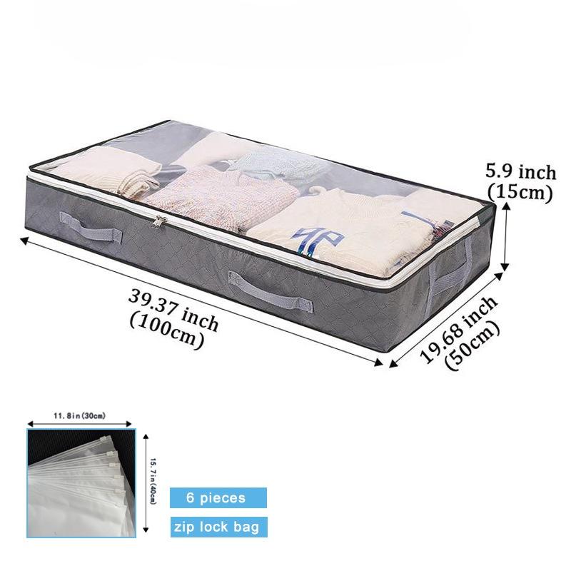 Durable Non-woven Fabric Bedside Storage Box For Clothing And Other Miscellaneous Items