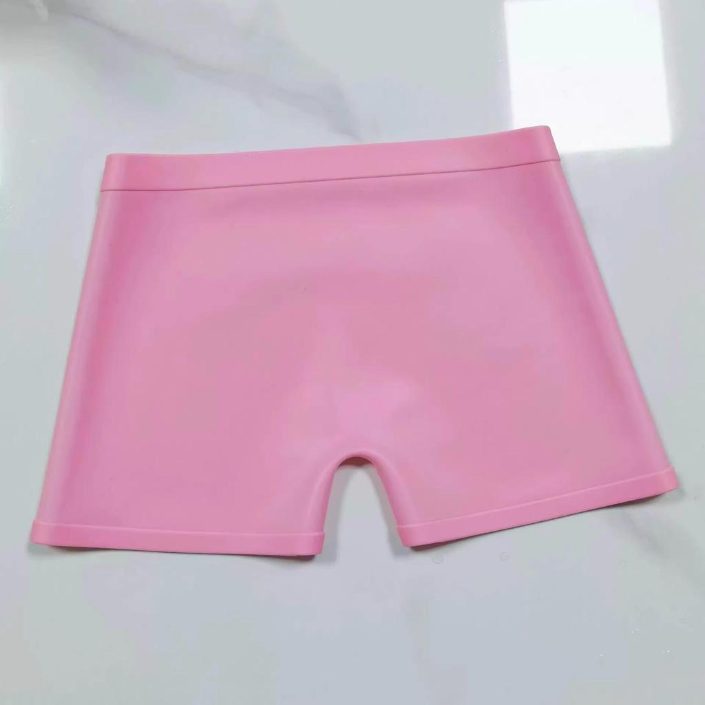 Children's Waterproof Silicone Swim Trunks - Anti-Infection Swimwear for Boys and Girls
