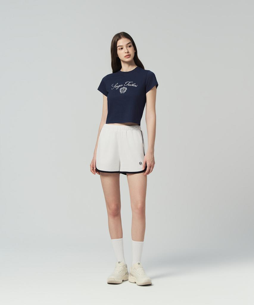 SERGIO TACCHINI W Классическая мини-футболка с графическим принтом