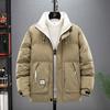 Зимняя мужская толстая стеганая куртка пальто модная повседневная женская
