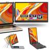 Laptomo Dual Портативный IPS FHD 1080P Двойной Легкий и Совместимый с дюймовый Совместимый с и Linux 14-дюймовый Монитор, Панель, Дисплей, 13-17