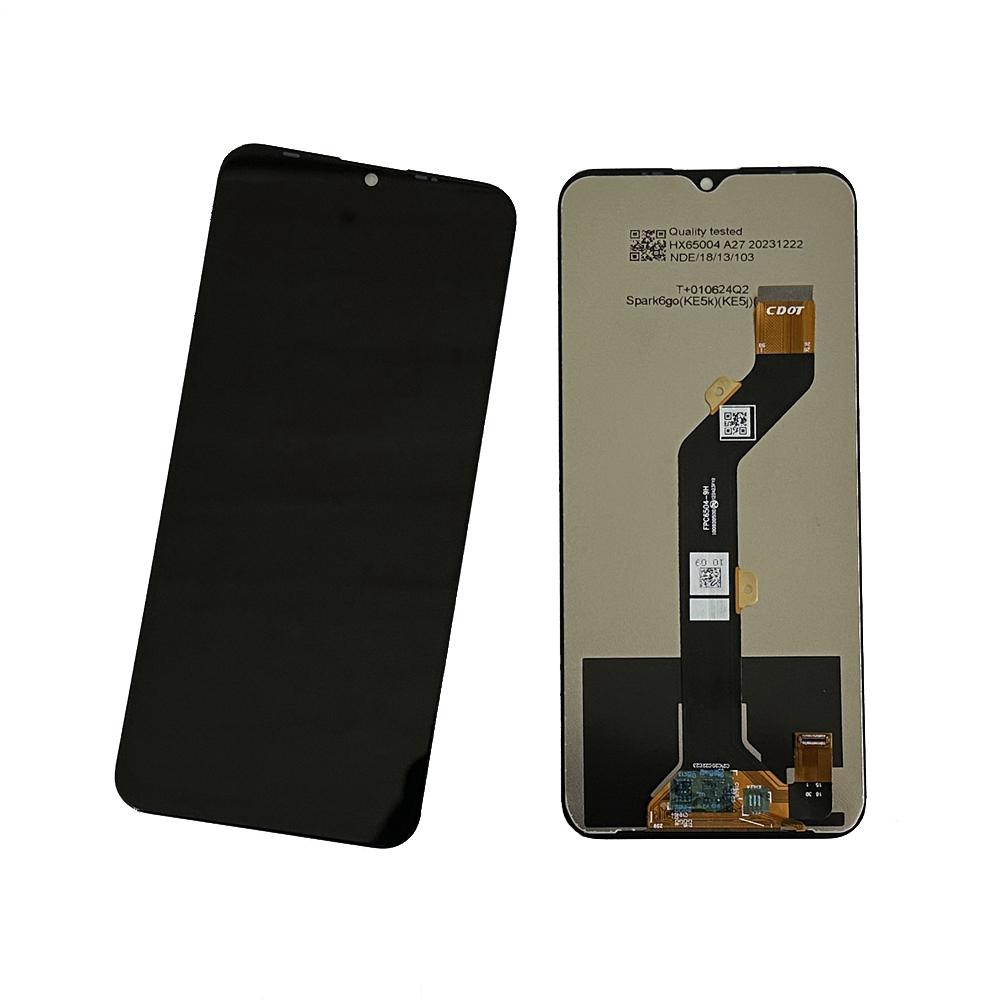 Полная сборка LCD-экрана и дигитайзера для Tecno Spark 6 Go KE5j KE5k