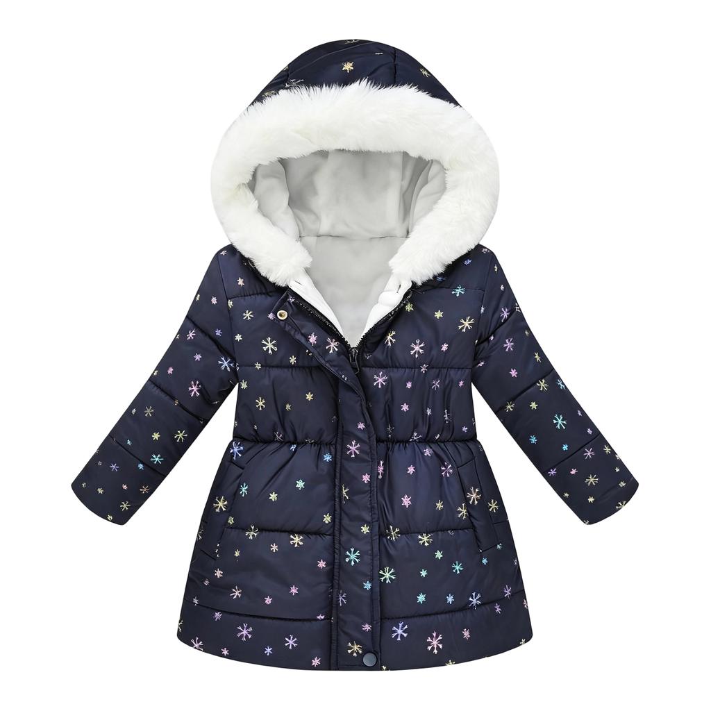 Детское модное пальто