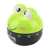 Cartoon Animal Shape Kitchen Timer Mechanical Counters Clock for Cooking Timing Tool(Green)