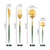 Christmas Starry Sky Western Food Tableware Set Spoon Hand Gift Hotel Home Steak Knife Box Fork Kitchen Dining Bar Garden