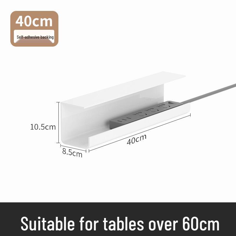 Органайзер-лоток для управления кабелями под столом