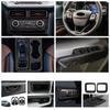Car Center Control Panel Steering Wheel Cover for Ford Maverick 2022 - 2024 Door Handle Decoration Sticker Interior Accessories
