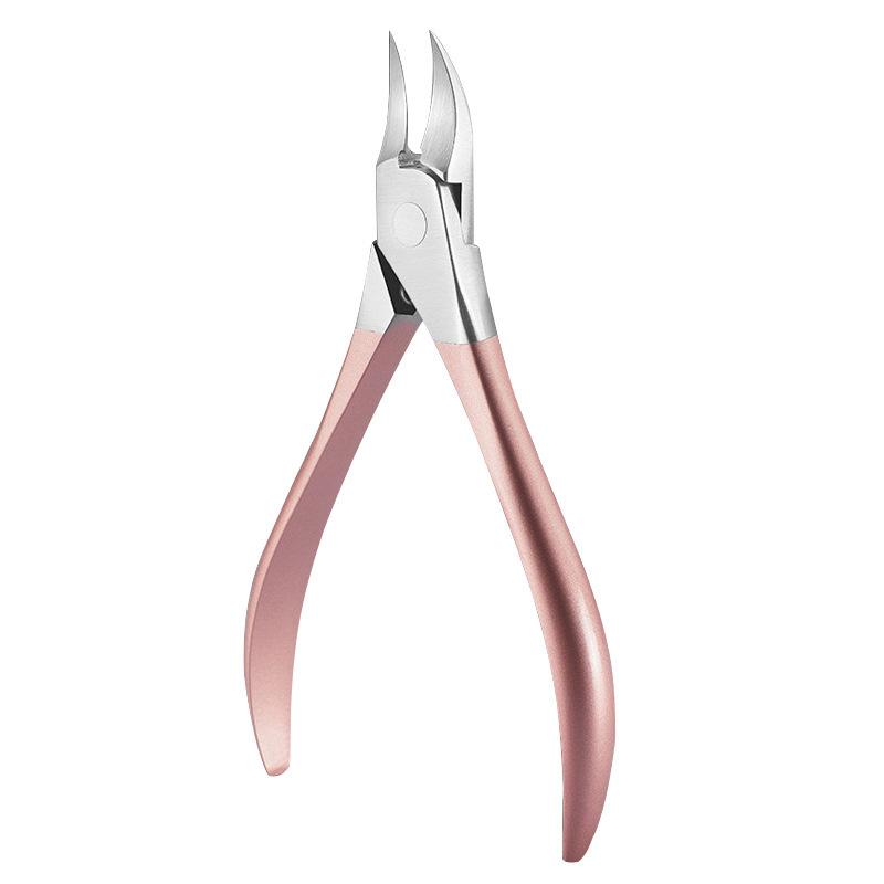 Custom Cuticle Nippers Silver/Black/Rose Gold Stainless Steel Ingrown Nail Nipper
