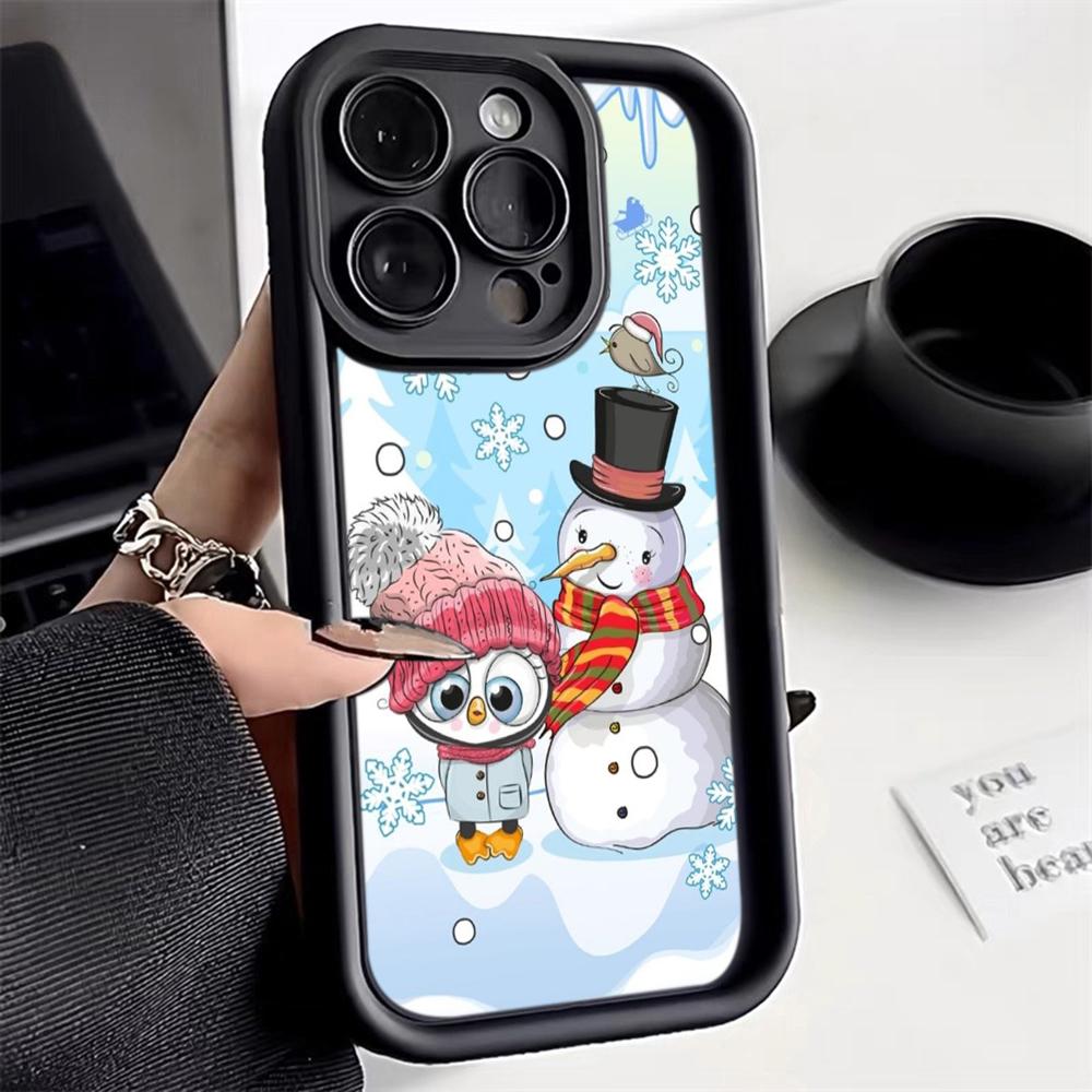 Чехлы для телефонов Ae103 с рождественской елкой для Xiaomi 14T 12 11 Lite 5G NE Redmi 13C 14C 9C 9a A2 A3 Note 12 Pro 11s Angel Eye Ladder Защитный чехол