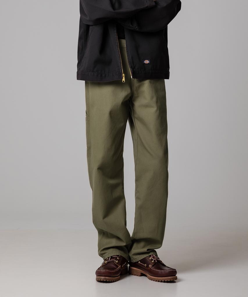 DICKIES 1939 Duck Canvas Carpenter Pants Moss Green