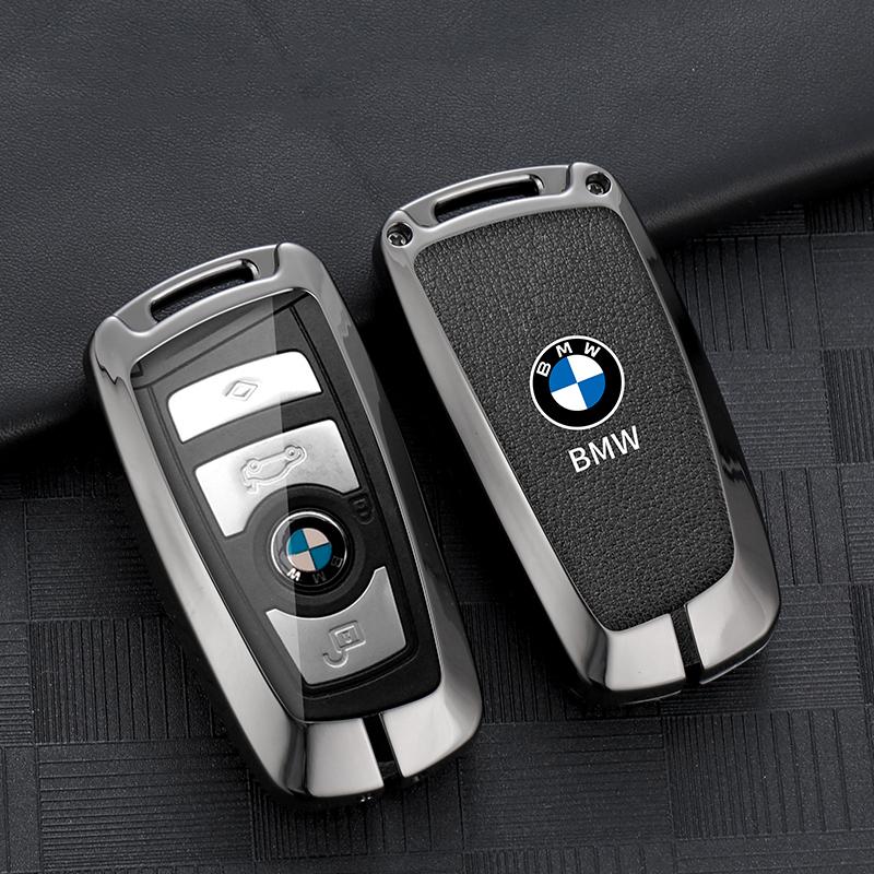 BBJF8 Metal Car Key Cover Case Holder Shell Bag For BMW 1 3 5 7 Series X1 X3 X4 X5 F10 F15 F16 F20 F30 F18 F25 M3 M4 Accessories