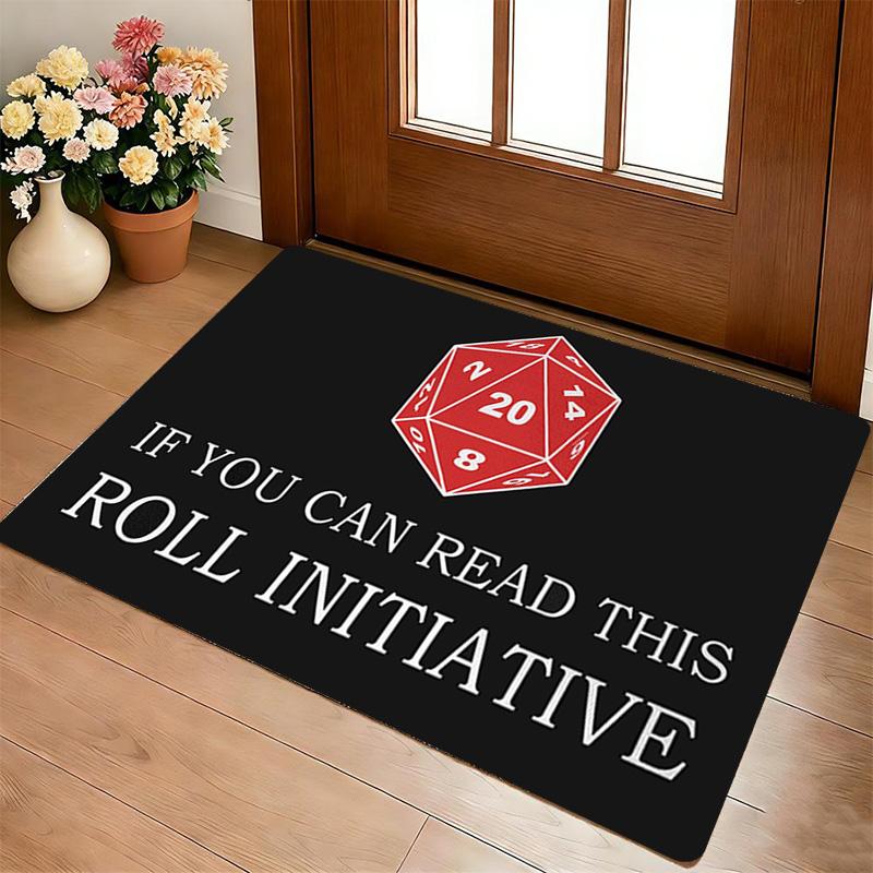 Roll Initiative Living Room Nonslip Area Rug Soft Carpet For Bedroom Game Playroom Sofa Office Home Decor Doormat Christmas Gift C926268