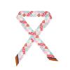 Fendi Optical Lappy Skinny Twill Silk Scarf F1wo7