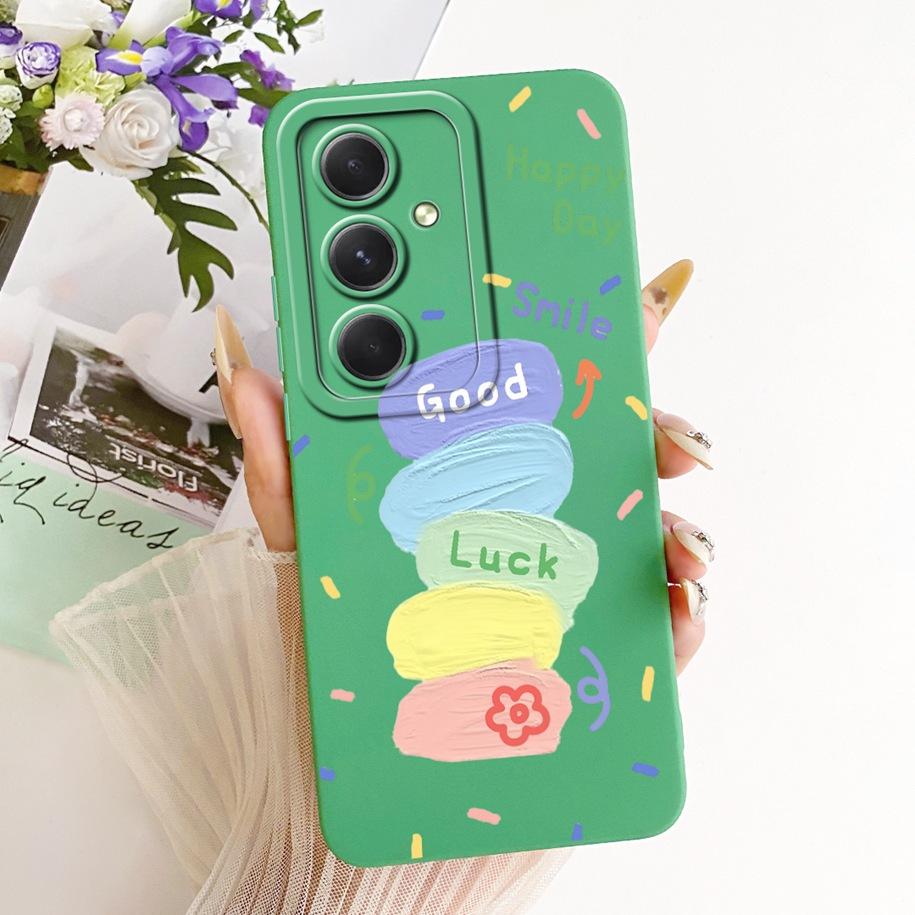 For Samsung Galaxy A24 4G Case SM-A245F Popular Flower Soft Protection Cover For Samsung A14 A34 A54 5G A546B A346B A146B Bumper