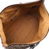 Used FENDI Zucchino Tote Bag canvas leather Brown Beige Used Women