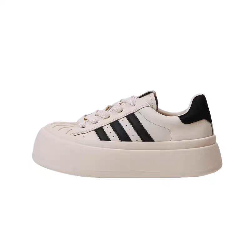 Shell Head Board Shoes Women's Autumn New Platform Leisure Sports Cute Doll Shoes High Value