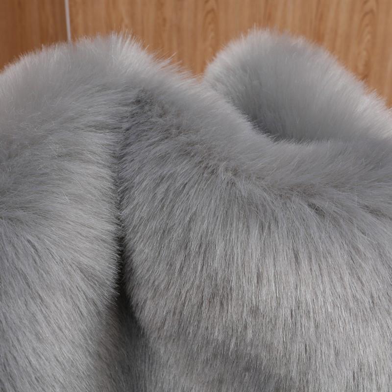 Роскошная искусственная лисья меховая подушка, искусственная шерсть, теплая подушка для сиденья автомобиля, чехол для дивана, пушистый мягкий чехол для стула из искусственной овчины, подушки для сидений