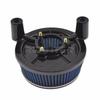 Motorcycle Air Filter System Blue Cleaner Aluminum For Harley Dyna 2000-2017 Softail 2000-2013 2014-2015 Touring 2000-2007