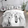 Horses In The Sunshine Duvet Cover Set Single Twin Double Queen King Cal King Size Bed Linen Set