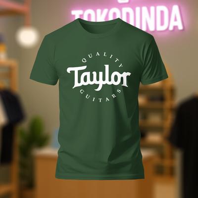 Футболка с логотипом тура Taylor guitars Смешная Сделано в США S-5XL Унисекс Футболка