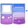 eXtremeRate Replacement Shell Full Housing Cover with IPS Upgraded for Game Boy Clear Compatible with GBC OSD Regular and Standard and IPS screen not