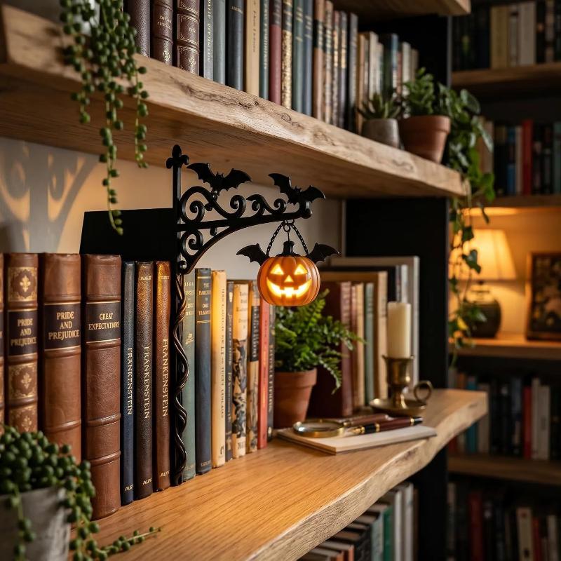 1 шт. Декоративное освещение Винтажный фонарь-книжная полка Белый Теплый белый Призрачный свет для книжной полки Лампа для книжной полки Рождество