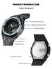 Для Casio Восьмиугольные Спортивные Часы GA2100/GA2110/GA-B2100 Модифицированный Нержавеющая Сталь Металл Синий Алмазный Корпус Ремешок Набор Аксессуаров
