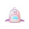 Adorable Floral Pattern Hard Shell Backpack For Kindergarten Kids Unisex