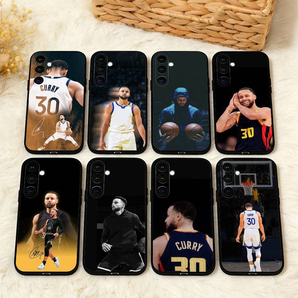 Чехол для телефона Sports Star S-Stephen C-Curry для Samsung A73,72,71,53,52,51,22,91,80, Мягкий черный чехол