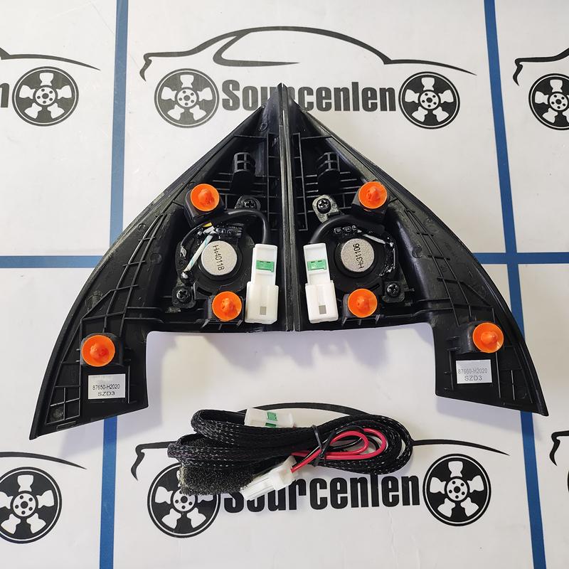 For Kia Rio 4 KX CROSS 2018-2026 K2 KIA Rio X-Line Tweeter Audio Triangle Head Drive Speakers Tweeter Horn Audio Wire