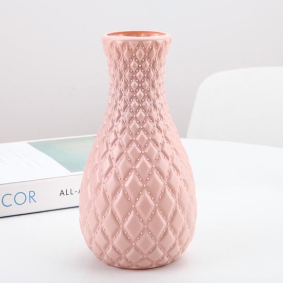 Ваза для цветов. Изысканная керамическая центральная часть. Портативная ваза в скандинавском стиле для дома.