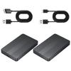 Портативный корпус 2,5 дюйма SATA для SSD и HDD, без винтов, конструкция из АБС-пластика