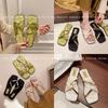 Women's Slippers 2024 New Spring and Autumn Brand Luxury Classic Casual Shoes Lightweight Slippers Flat Heel Sandals Women